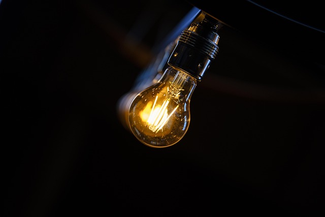 upgrading ceiling light to energy efficient led fixture